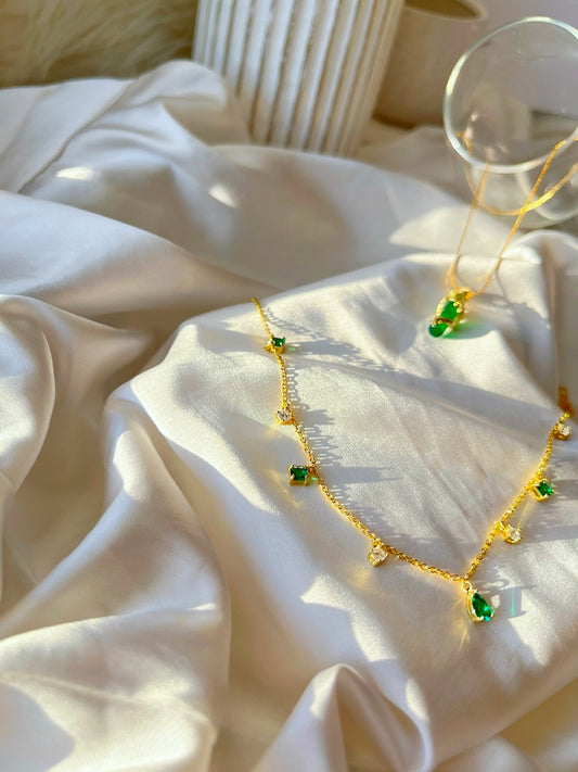 Jade Beaded Necklace