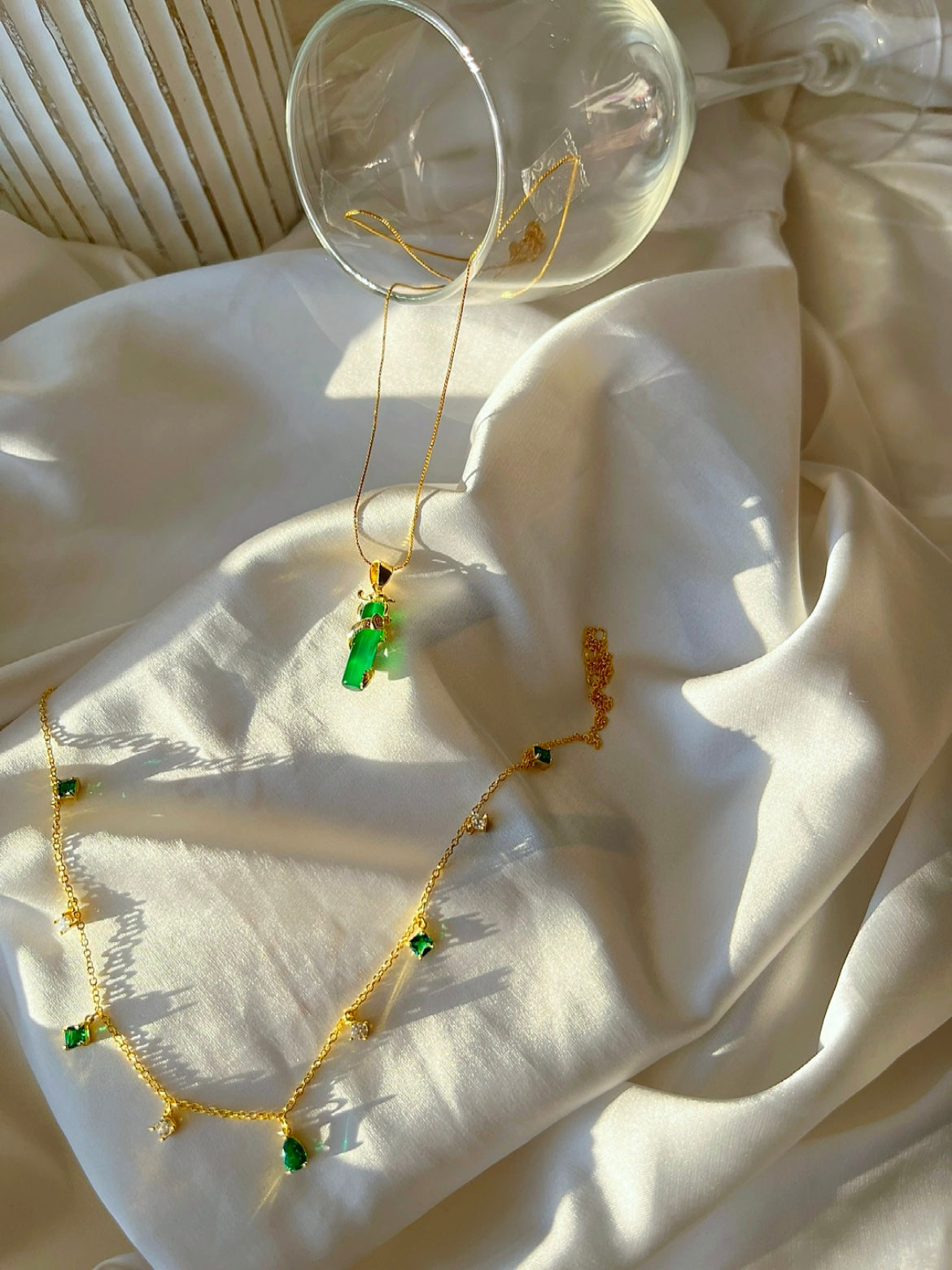 Jade Beaded Necklace